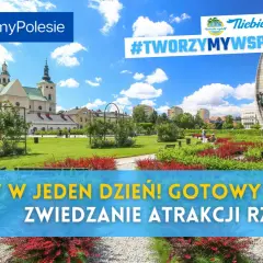 Rzeszów w jeden dzień! Plan zwiedzania atrakcji Rzeszowa obejmuje piękny park z pomnikiem i zabytkową bazyliką.