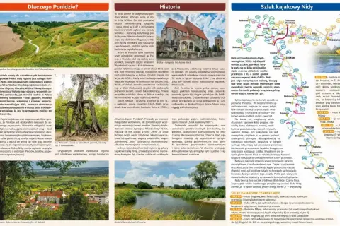 Ponidzie atrakcje: malownicze krajobrazy, zabytki, uzdrowiska, spływy kajakowe Nidą, trasy rowerowe. Odkryj piękno regionu!