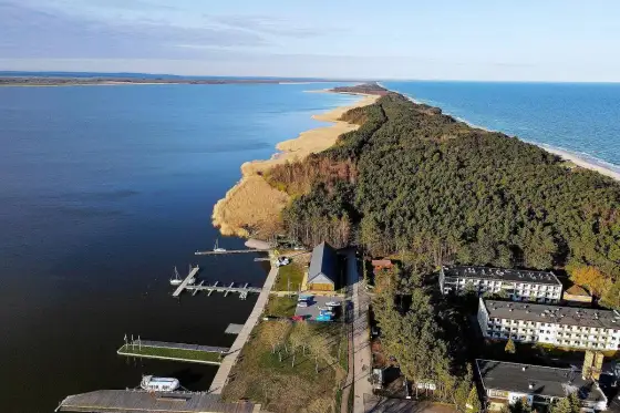 Dąbki bez pośpiechu - plaża, Jezioro Bukowo i rowery